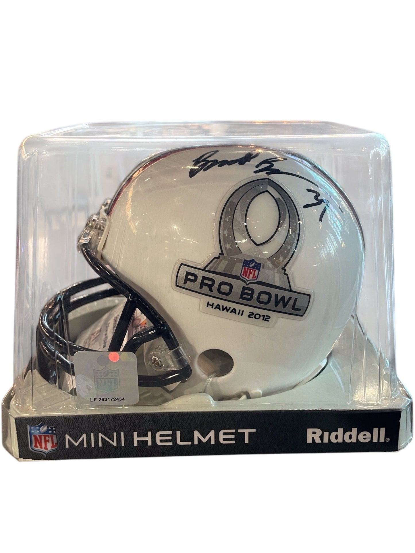 2012 Pro Bowl Signed Mini Helmet Earl Thomas, Cam Chancellor, Brandon Browner (JSA Cert)