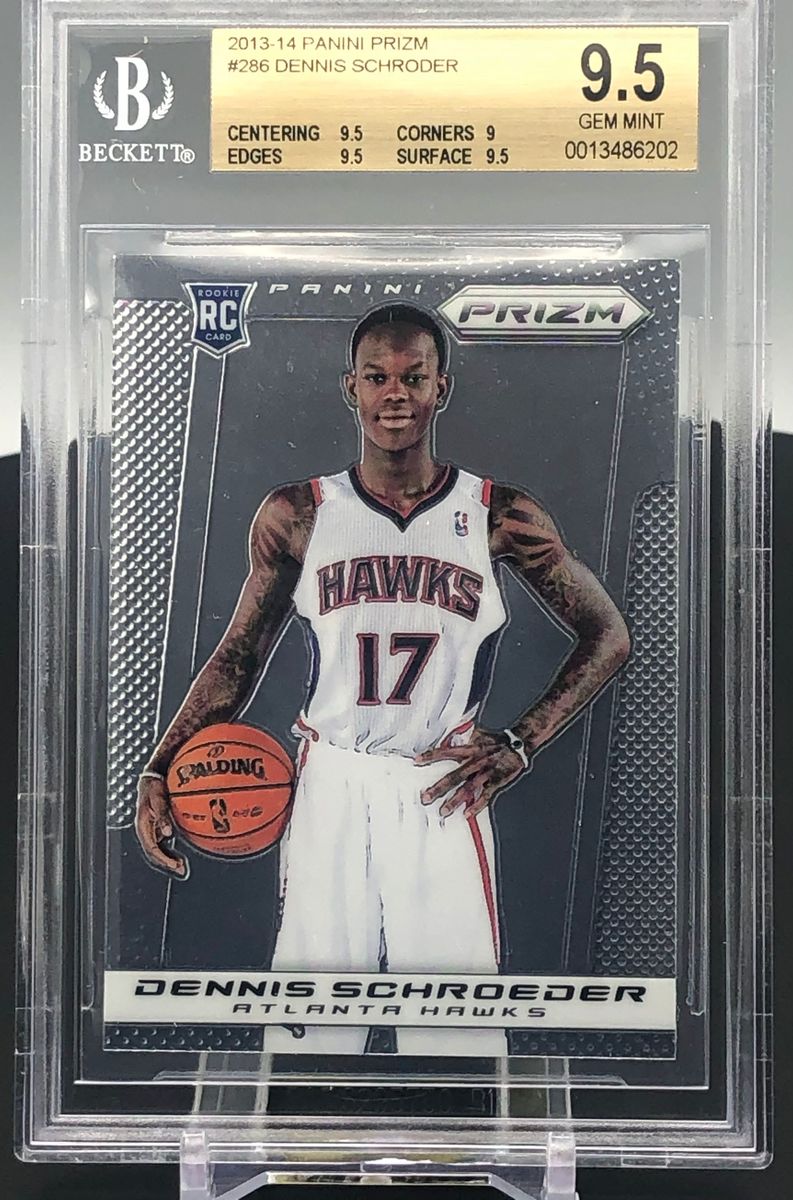 2013-14 Panini Prizm Dennis Schroeder BGS 9.5 Rookie RC Hawks #286