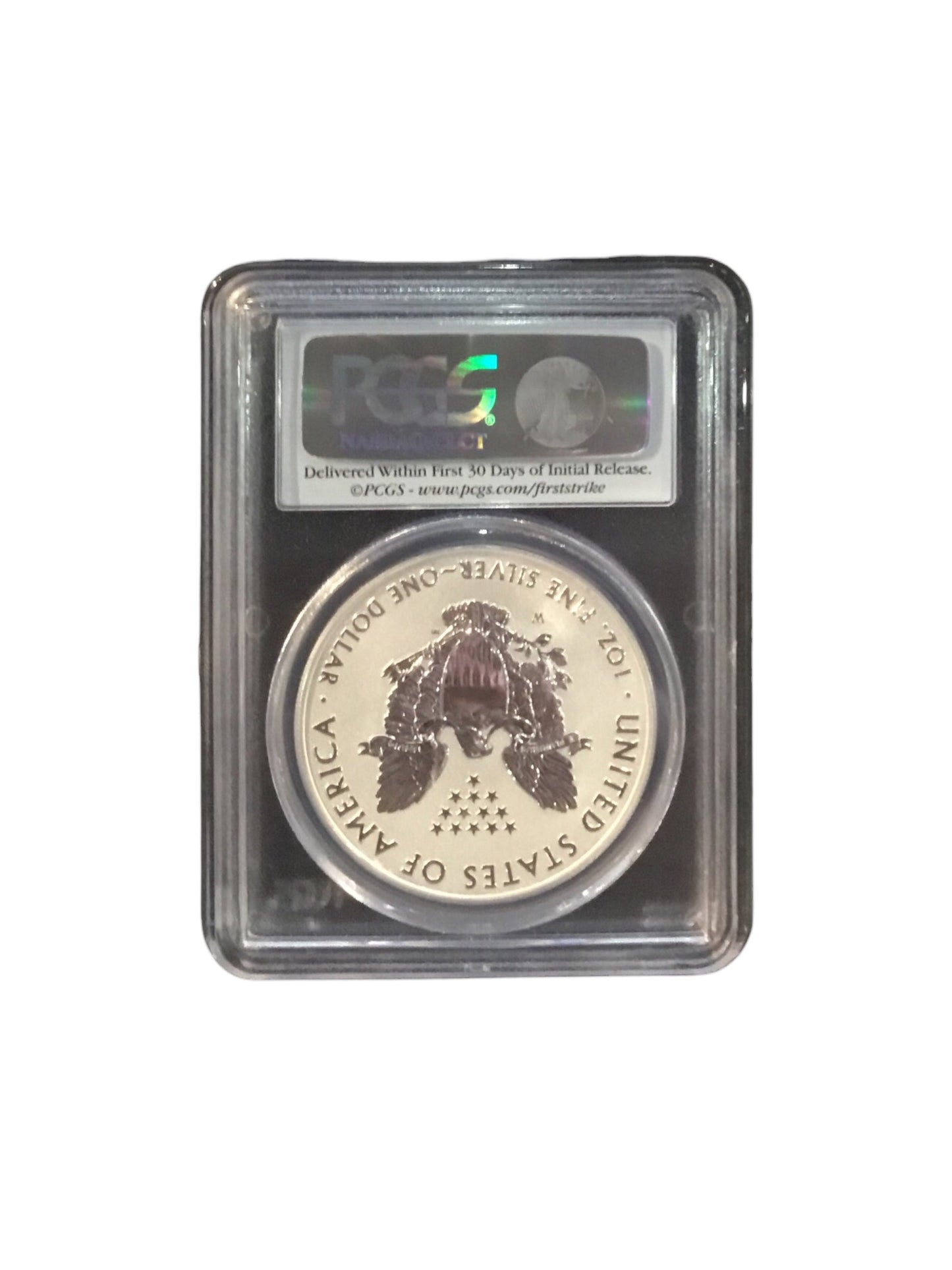 2013-W PCGS Graded MS70/PR70 Set of Two 1 Oz Fine Silver Enhanced Mint State & Reverse Proof