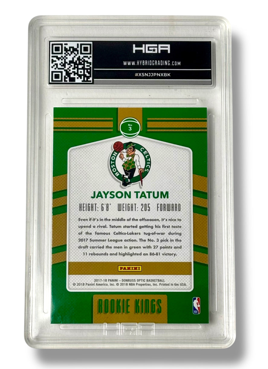 2017 Donruss Optic Rookie Kings RC Jayson Tatum HGA 9.5 - #X5NJJPNXBK
