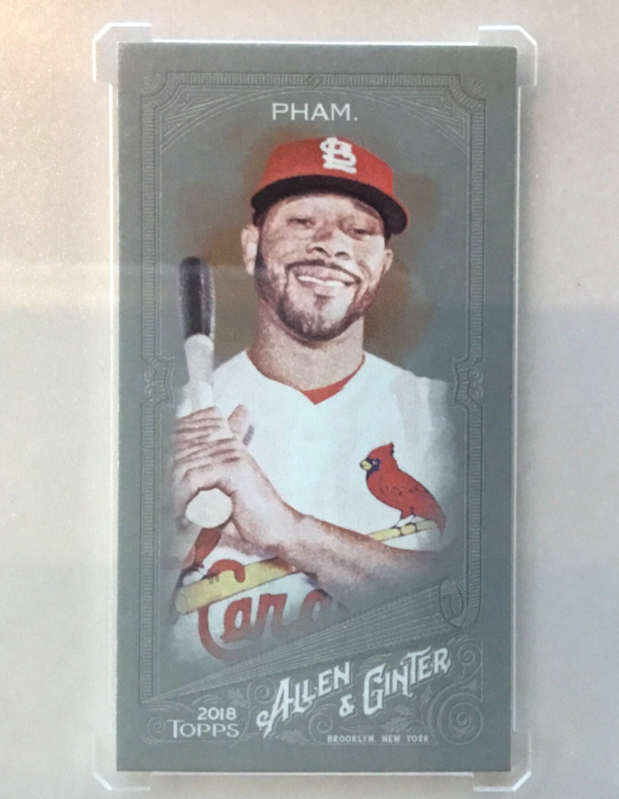 2018 Topps Allen and Ginter X Mini Silver #108 Tommy Pham #1/1
