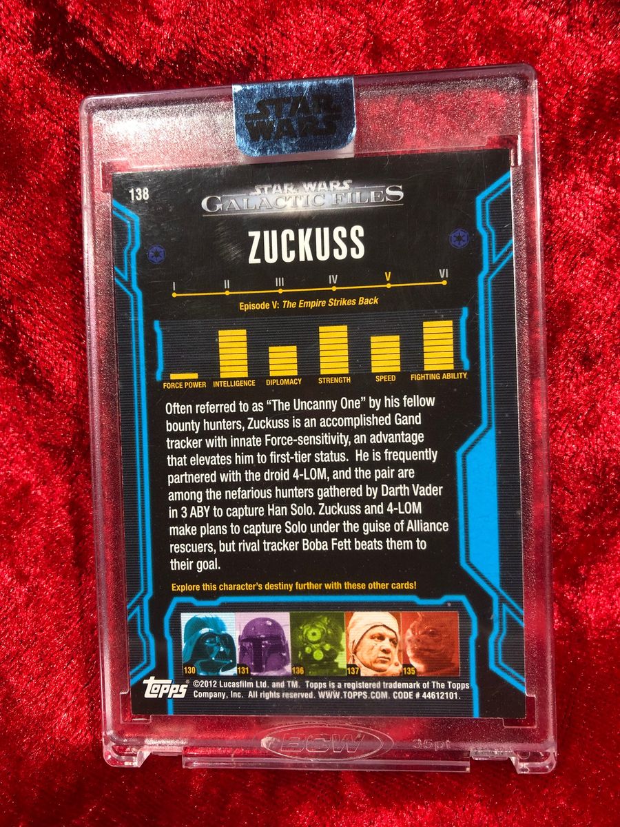 2018 Topps Archive Bounty Hunter Auto (George) /36 #138