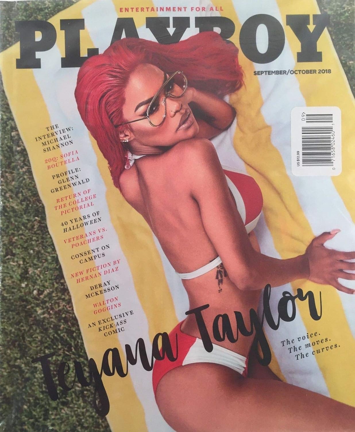 2018 playboy September/October Magazine Sealed Unopened