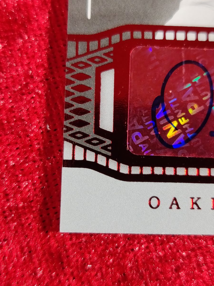 2019 Donruss Signature Series Red #44 Darren Waller 42/75