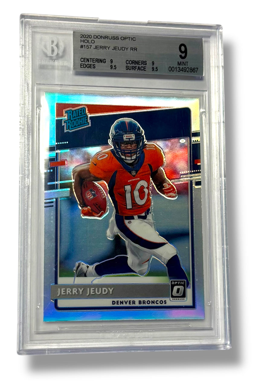 2020 Donruss Optic Holo #157 Jerry Jeudy RC Rookie BGS 9 - 0013492867