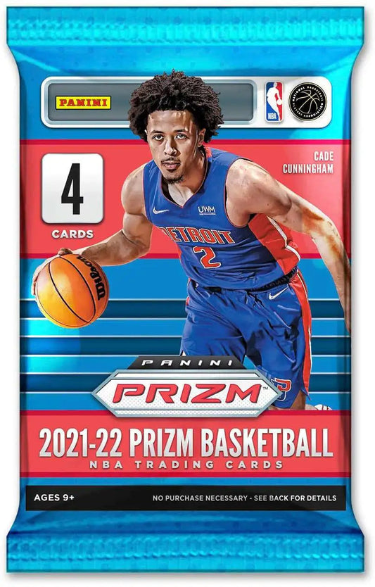 2021-2022 Prizm NBA Basketball Card 4 card Pack