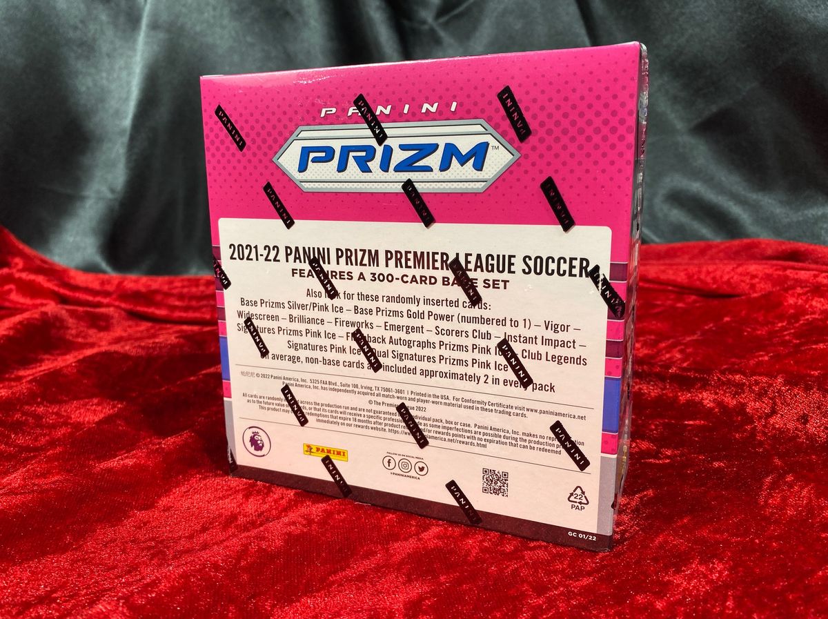 2021-22 Panini Prizm Premier League Soccer Mega Box