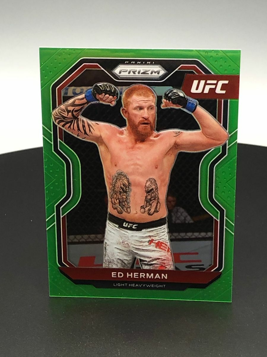 2021 Ed Herman Panini Green Prizm 71/75