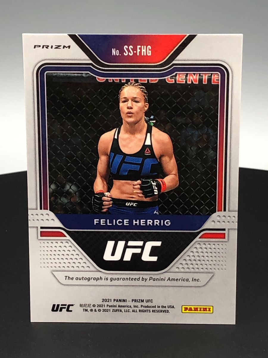 2021 Felice Herrig Panini Silver Prizm Auto