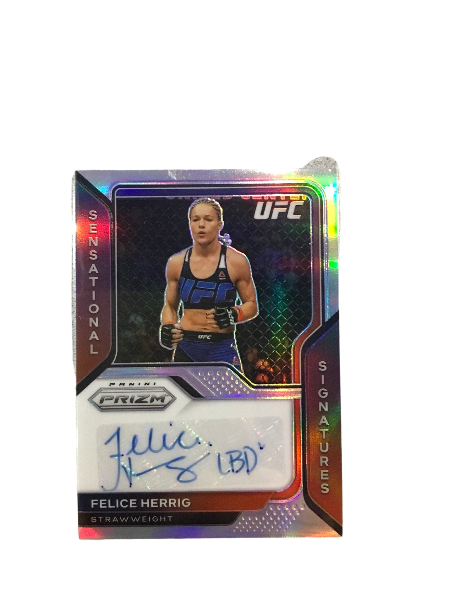 2021 Felice Herrig Panini Silver Prizm Auto