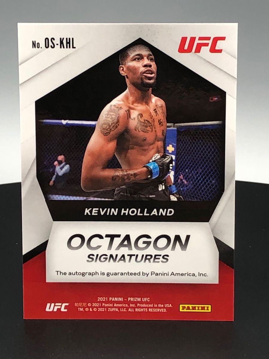 2021 Kevin Holland Panini Octagon Signature Series