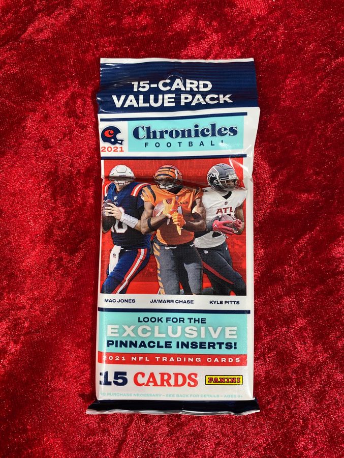 2021 Panini Chronicles Football 15-Card Value Pack