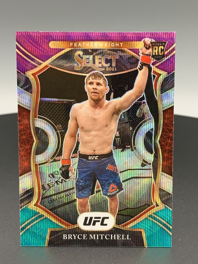 2021 Panini UFC Bryce Mitchell Featherweight Select Rookie Card