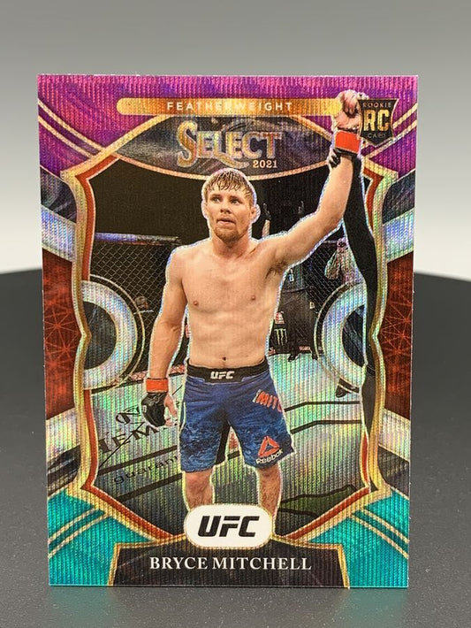 2021 Panini UFC Bryce Mitchell Featherweight Select Rookie Card