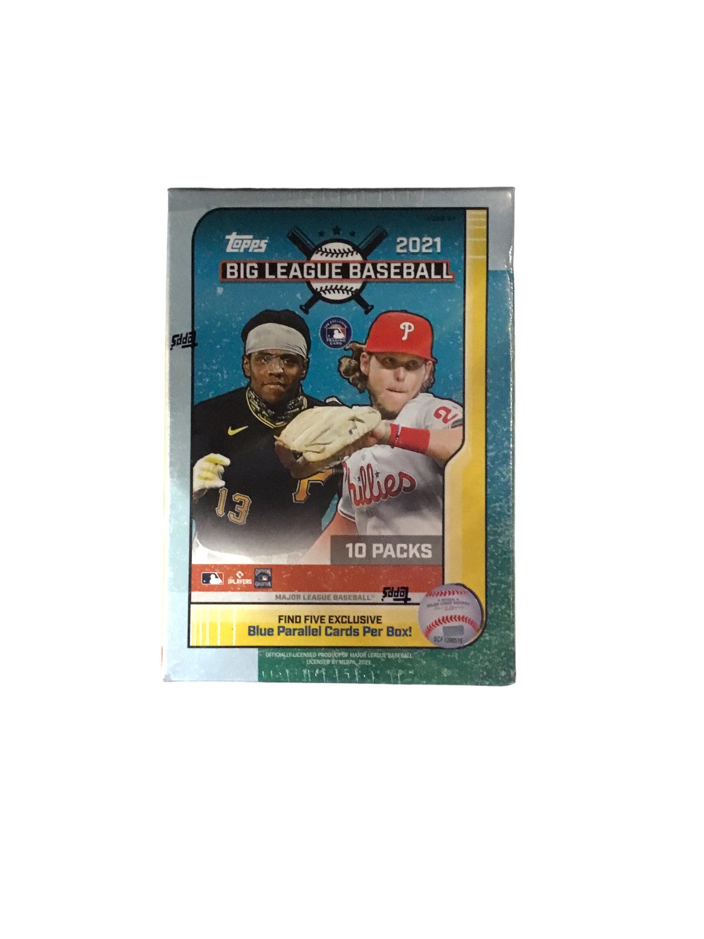 2021 Topps Big League Baseball Blaster Box 10 Packs Per Box 105 Cards per Box