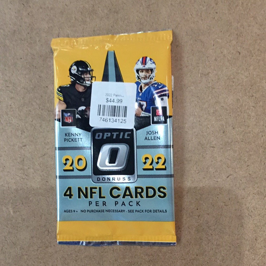 2022 Panini Donruss Optic Hobby Box- 4 Card Single Pack Find 1 Auto Per Box On Average