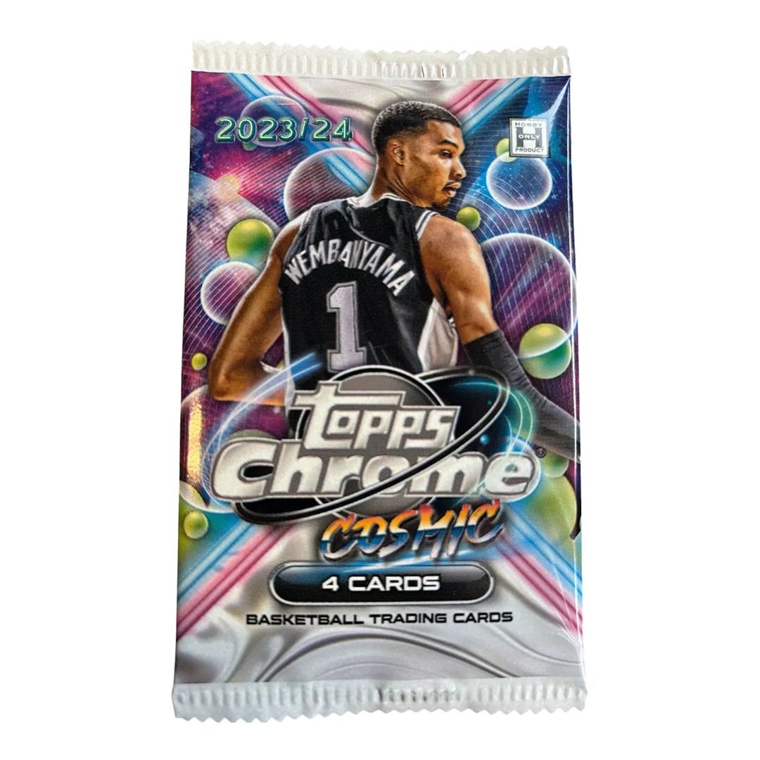 2023-24 Topps Chrome Cosmic Basketball Hobby Box - Single Pack Purchase