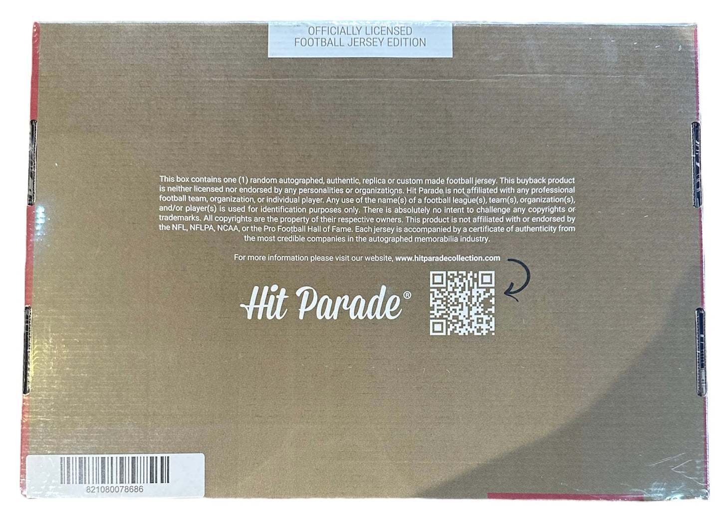 2023 Hit Parade Autographed Football Jersey Series 1 Hobby Box