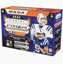 2023 Panini Prizm Football Mega Box - 5 Exclusive Pink Parallels Per Box