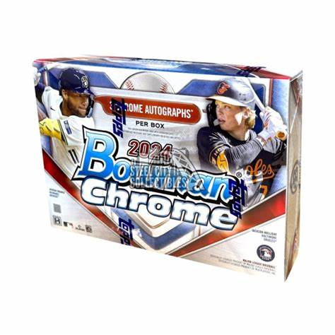 2024 Bowman Chrome Hobby Mini Box - 1 Chrome Auto Per Box!