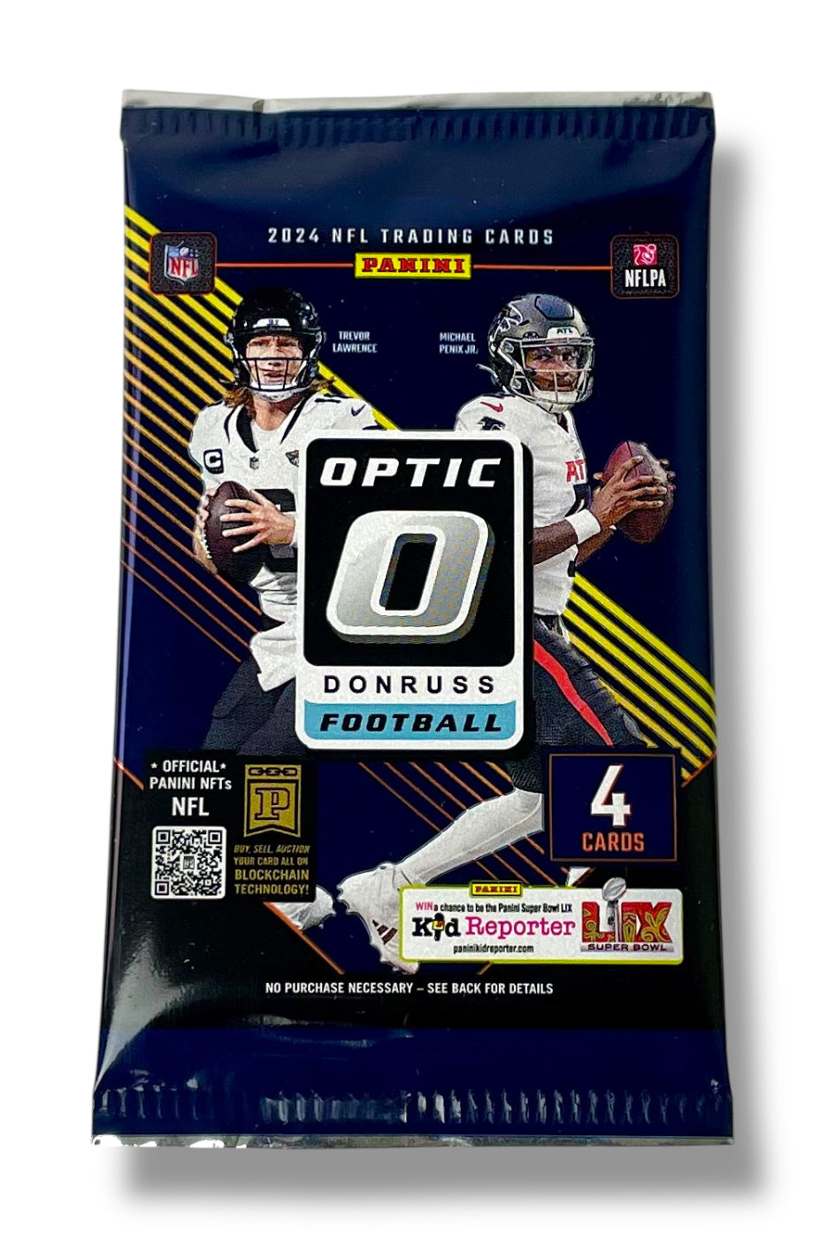 2024 Donruss Optic Football Hobby Box - Single Pack Purchase
