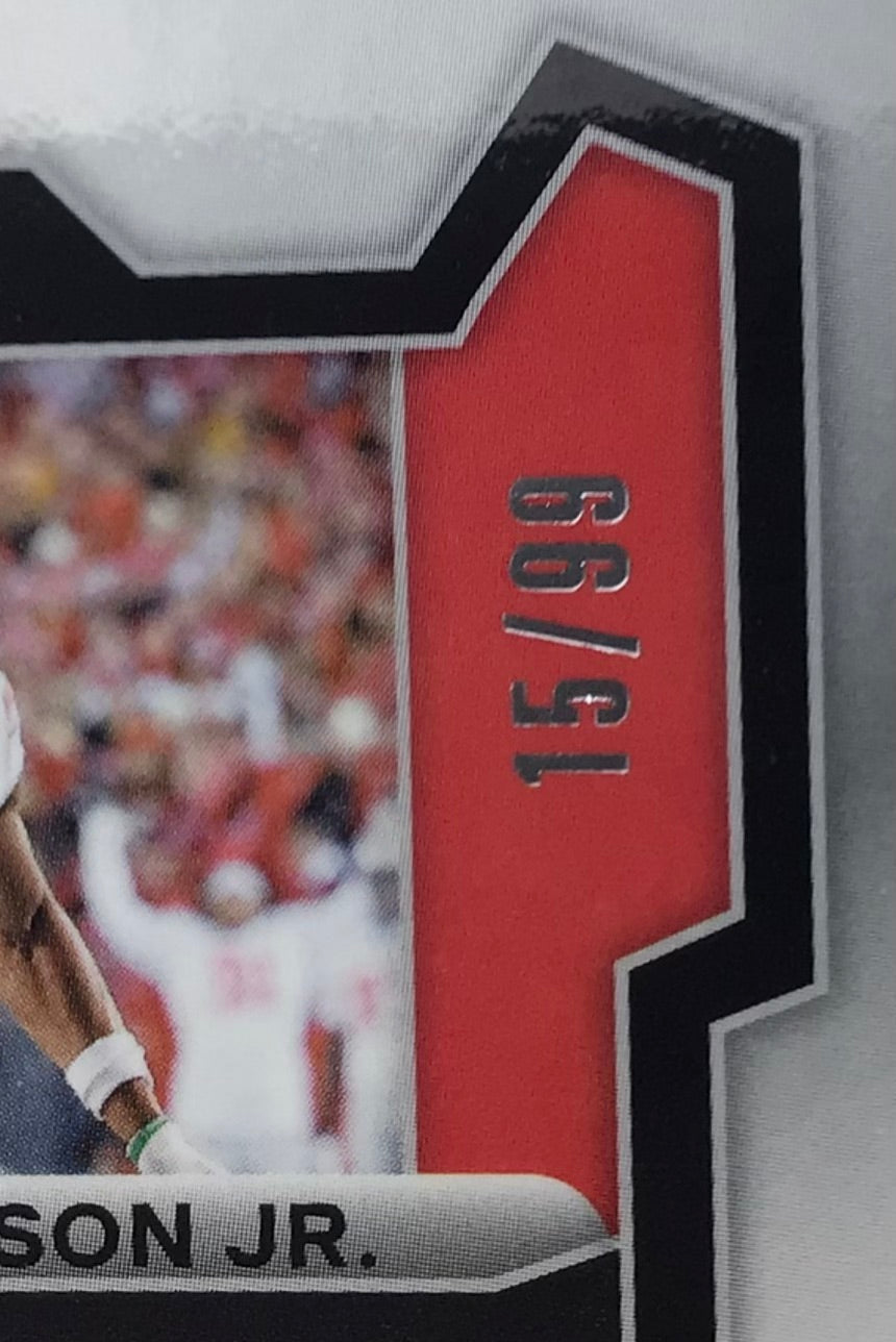 2024 Prizm Draft Picks Blue Cracked Ice 15/99 Marvin Harrison Jr