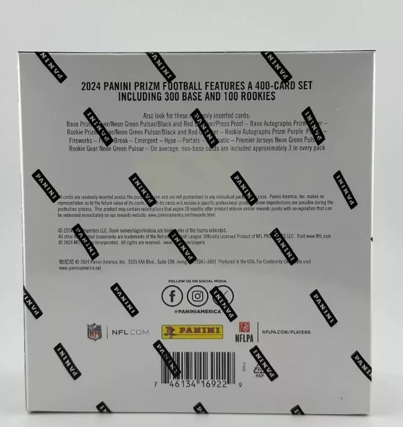 2024 Prizm Football Mega Box
