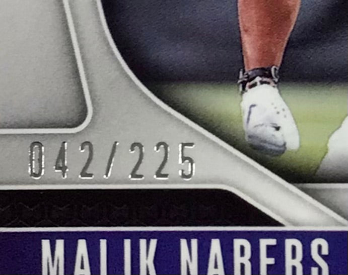 2024 Prizm Purple Ice 42/225 Malik Nabers