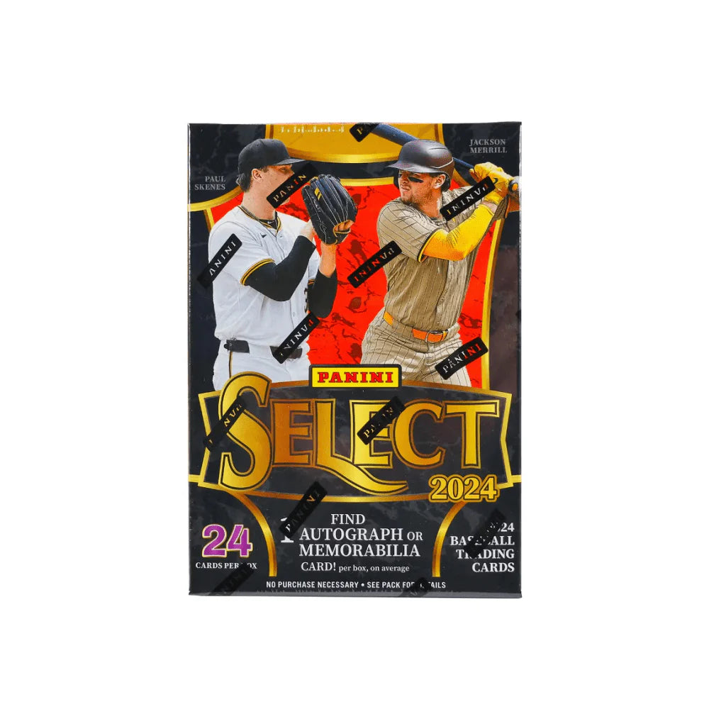 2024 Select Baseball Blaster Box - 1 Auto or Mem. Card Per Box!