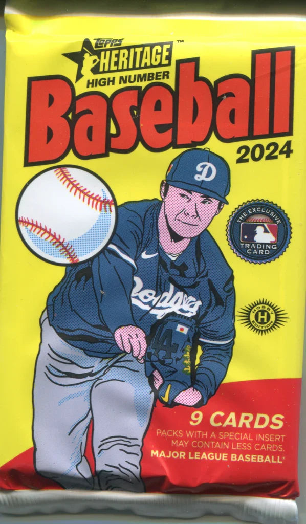 2024 Topps Heritage High Number Hobby Box - Single Pack Purchase