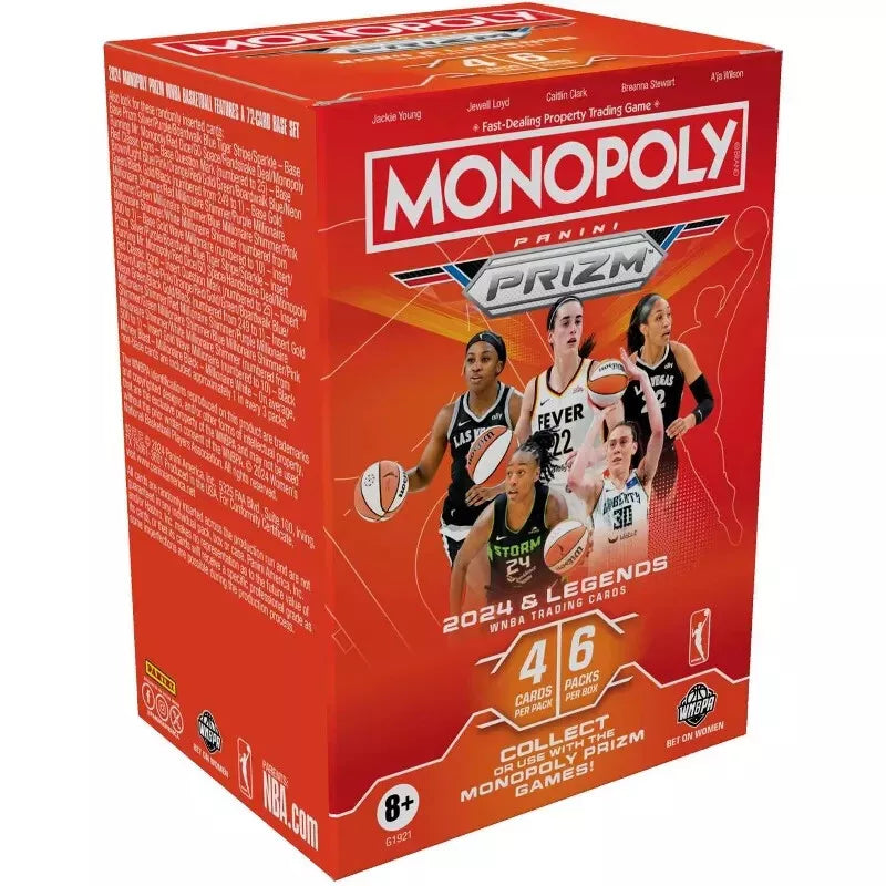 2024 WNBA Monopoly Prizm Blaster Box