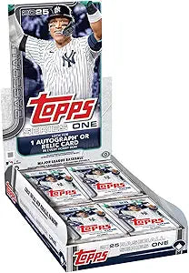 2025 Topps Series 1 Hobby Pack - Look for one Autograph or Relic card in every box!