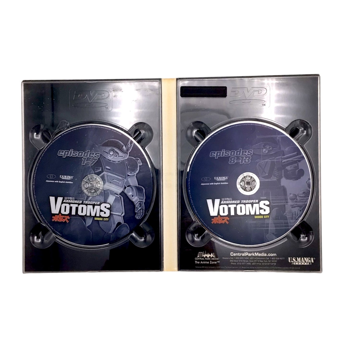 Armored Trooper VOTOMS Stage 1: Uoodo City – 2-Disc DVD Set, Episodes 1-13