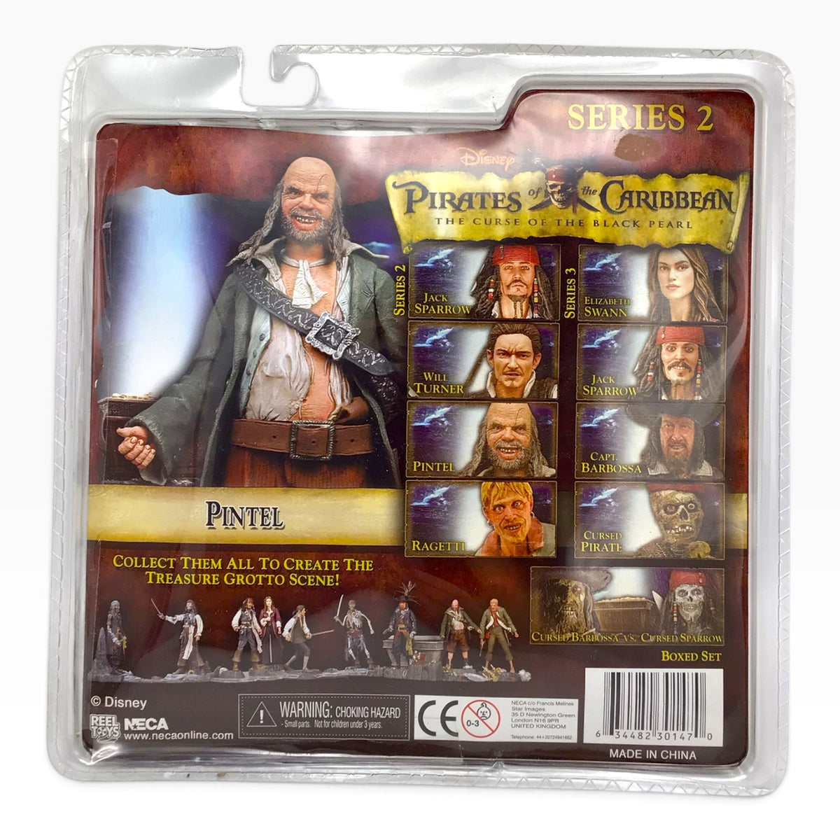 Pirates of the Caribbean: The Curse of the Black Pearl Pintel Series 2 Action Figure – NECA