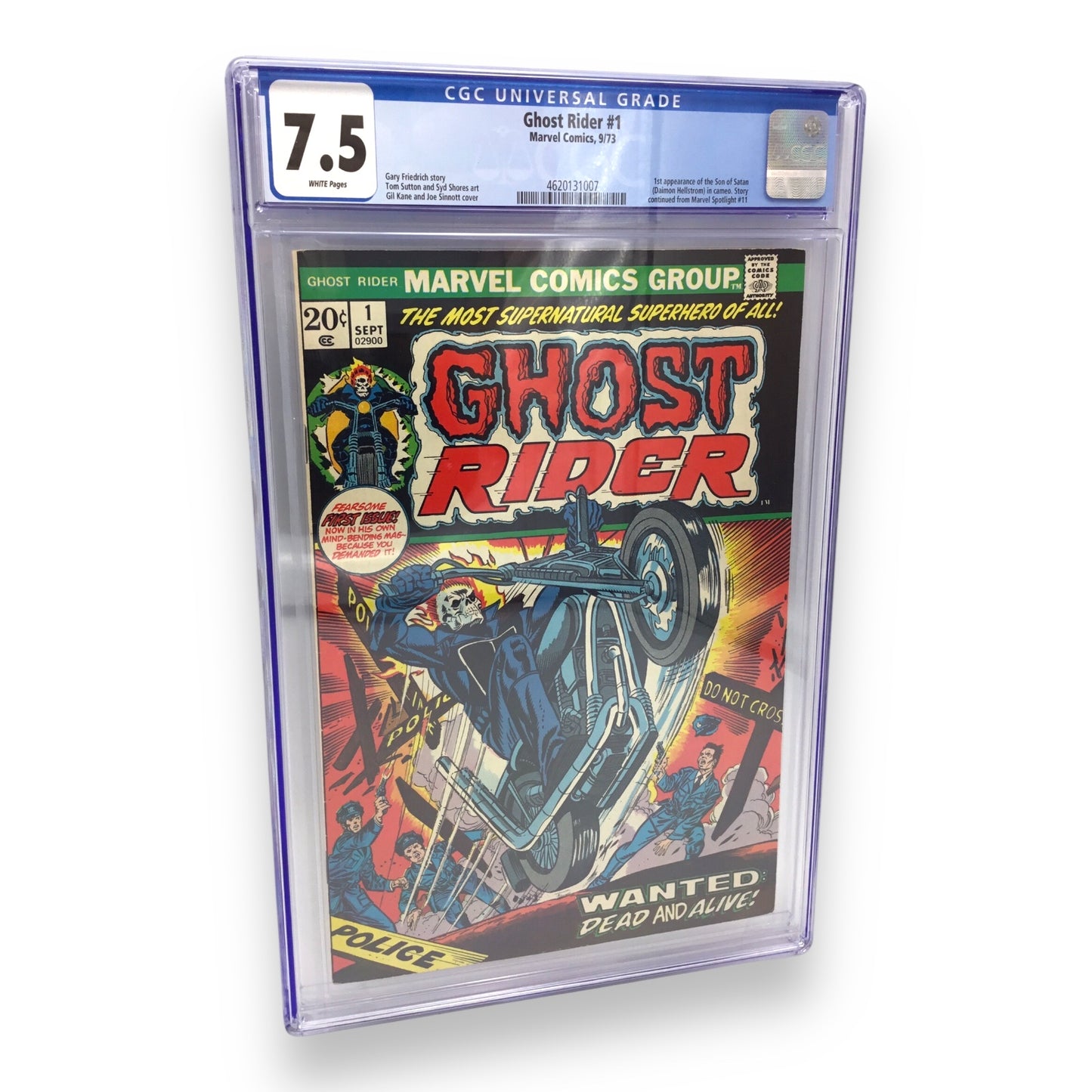 Ghost Rider #1 – September 1973 (Marvel Comics) – CGC 7.5