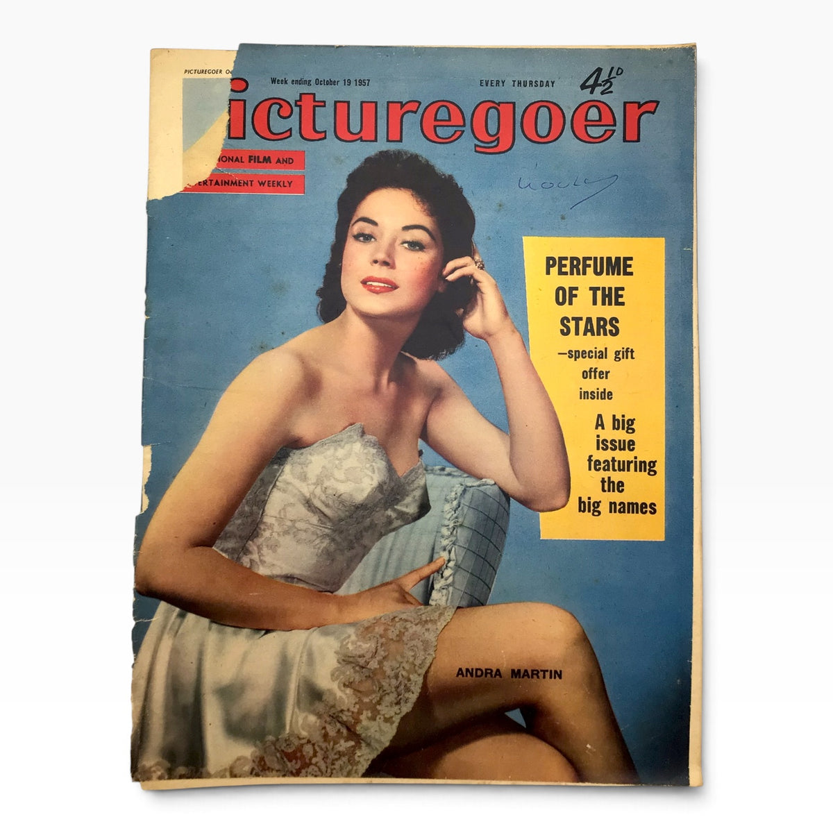 Vintage 1957 Picturegoer Film and Entertainment British Magazine Set - 12 Issues