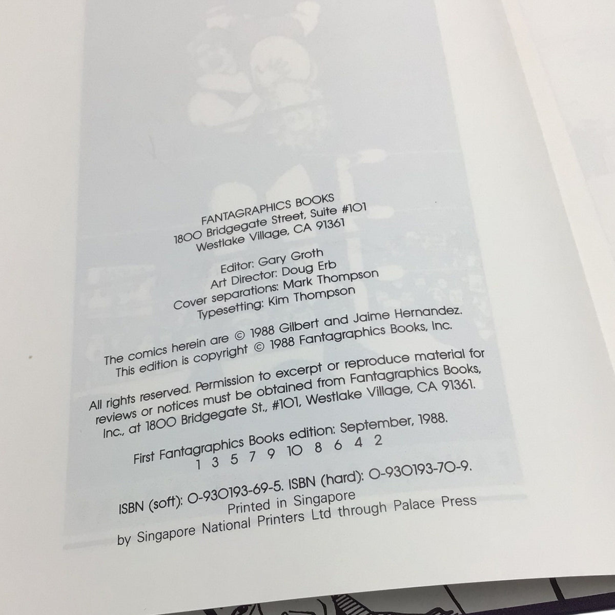 Love and Rockets House of Raging Women Volume 5 Hardcover – Signed by the Hernandez Brothers