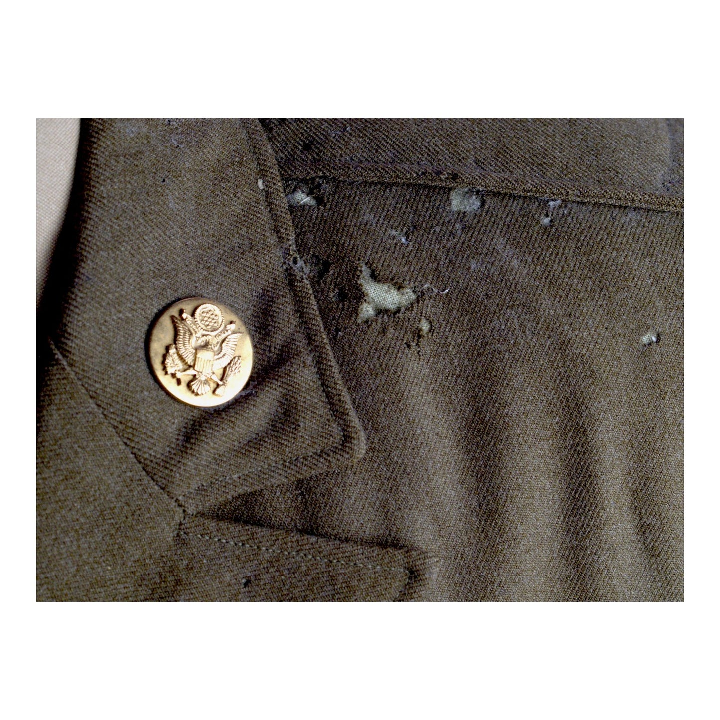 U.S. WWII Army Technical Sergeant Paratrooper Ike Jacket with Wings, Ribbons & Insignia