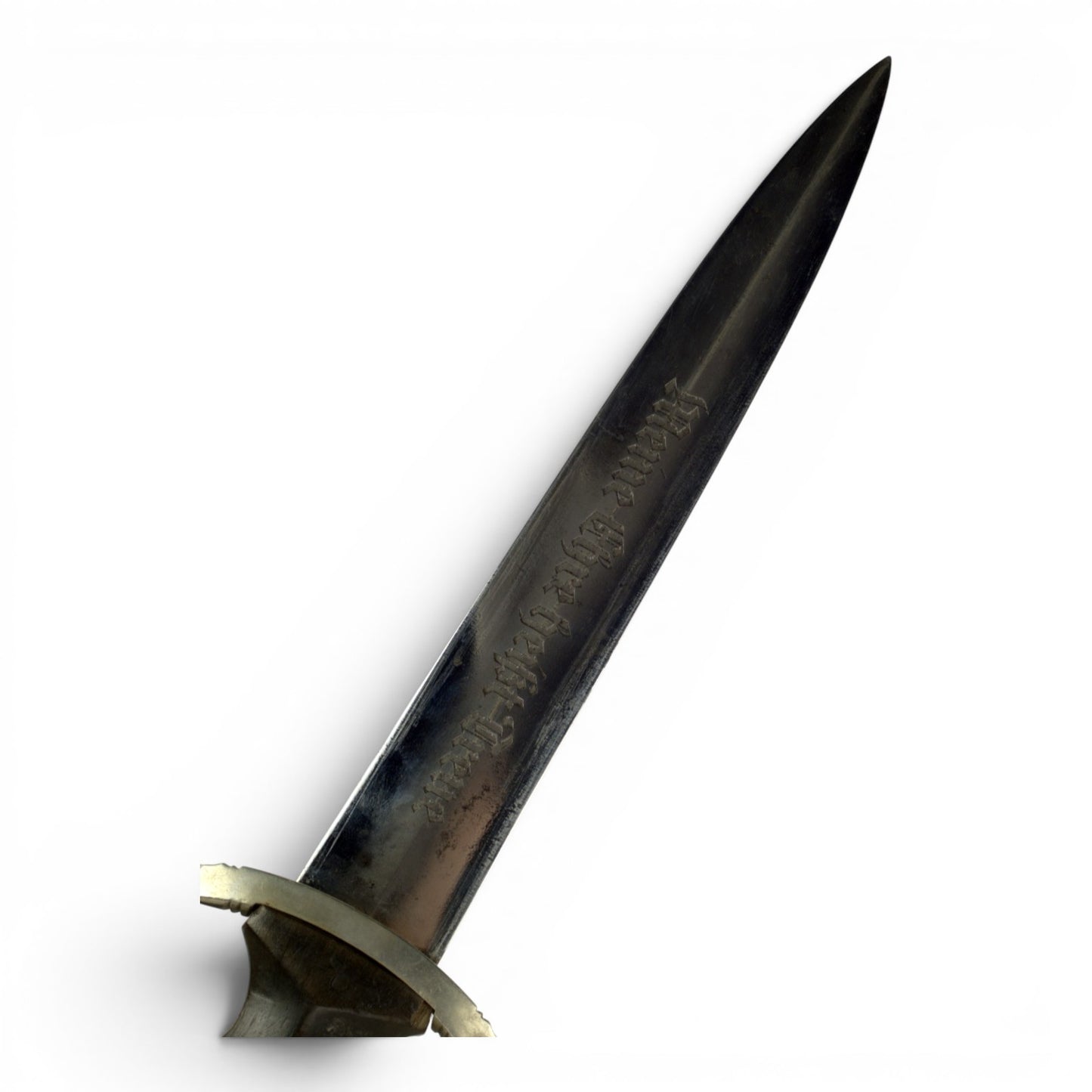 German WW2 SS Officer Dress Dagger by Rich. Abr. Herder with Scabbard & Hanger