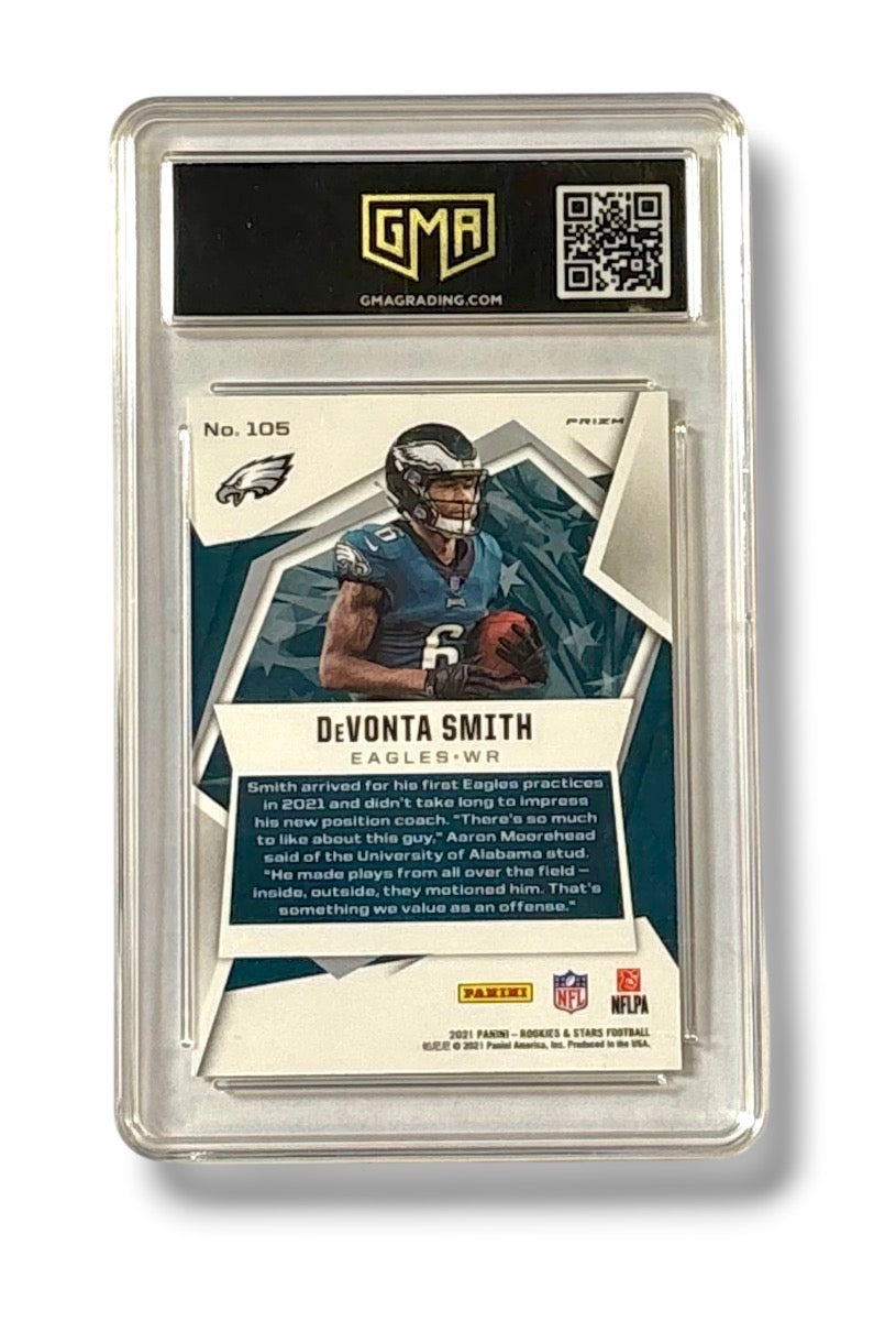 2021 Rookies & Stars Pulsar Prizm #106 Devonta Smith GMA 10 Gem Mint - 7392506