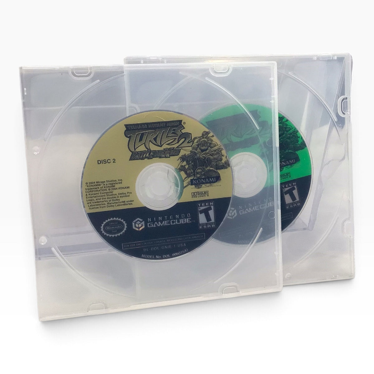 Teenage Mutant Ninja Turtles 2: Battle Nexus – Nintendo GameCube 2004 - 2-Disc