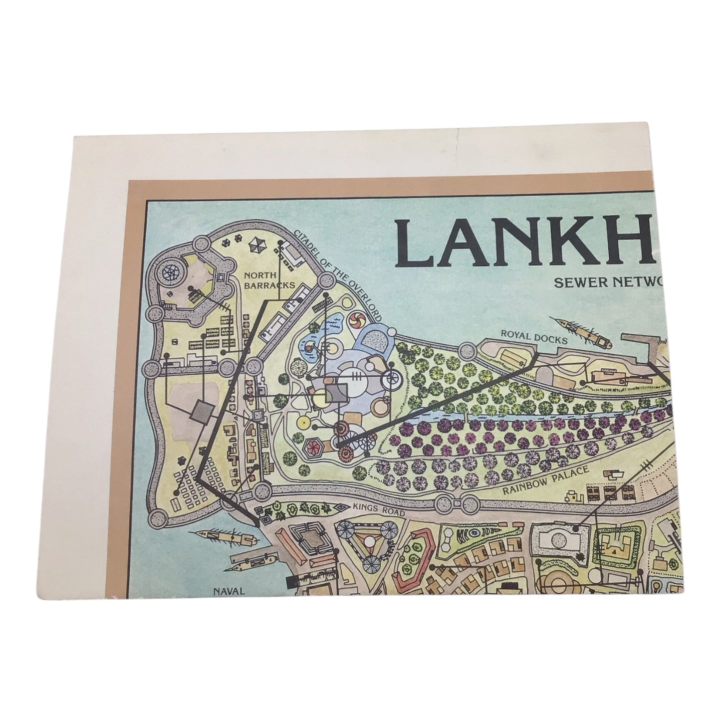 Advanced Dungeons & Dragons Lankhmar City of Adventure #9162 (1985)