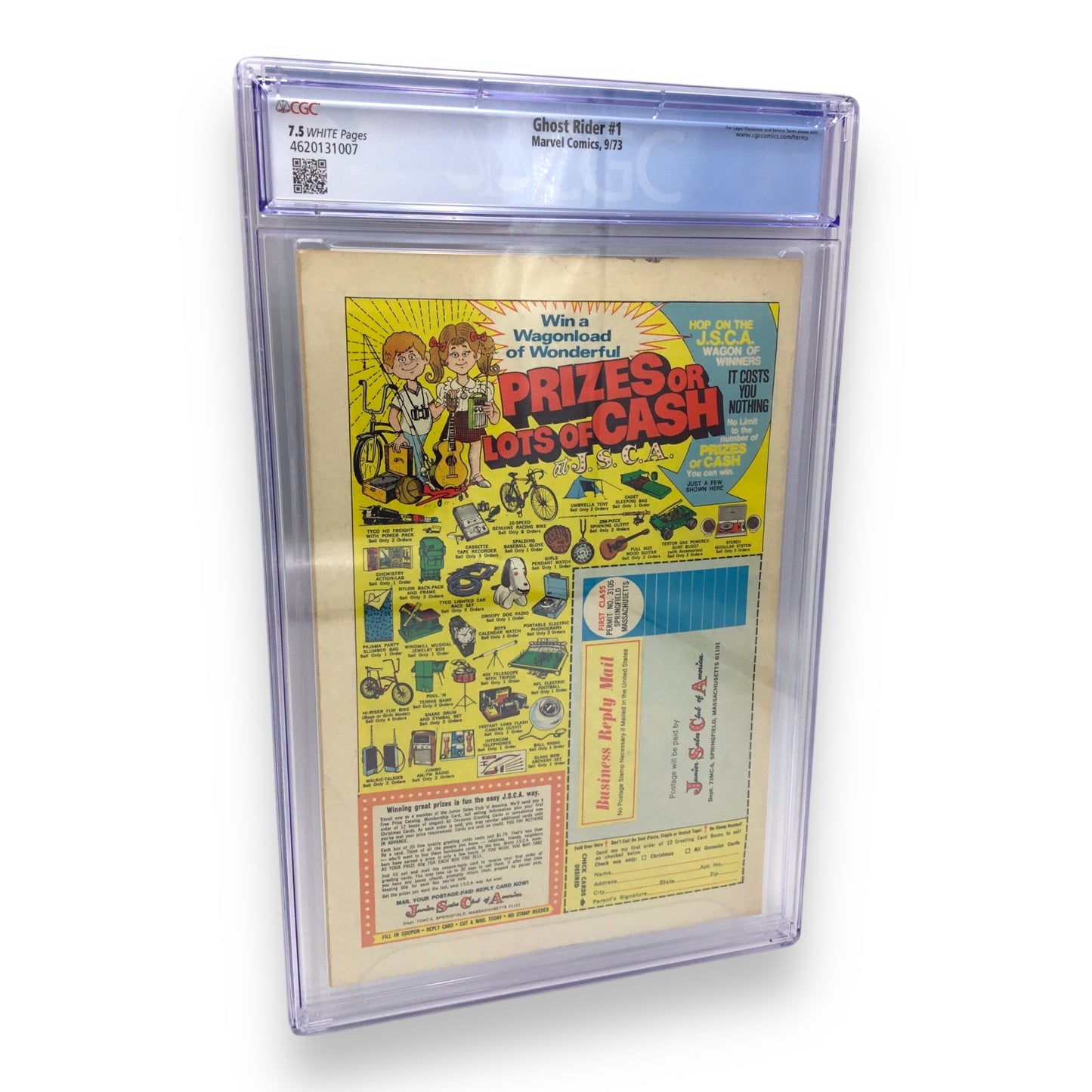 Ghost Rider #1 – September 1973 (Marvel Comics) – CGC 7.5