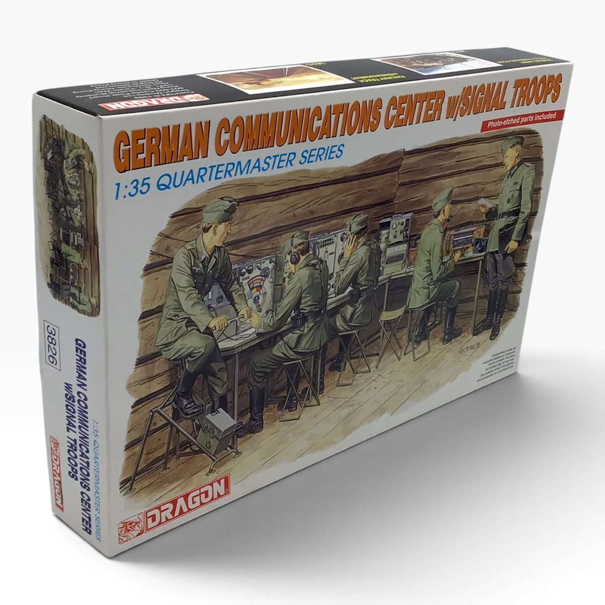 Dragon German Communication Center with Signal Troops 1:35 Scale Model Kit – 1998