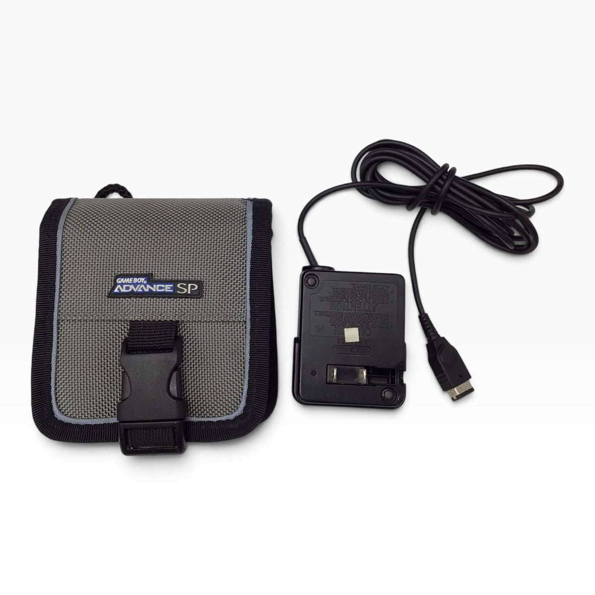 Nintendo Game Boy Advance SP Blue Console AGS-001 with Case & Charger AGS-002