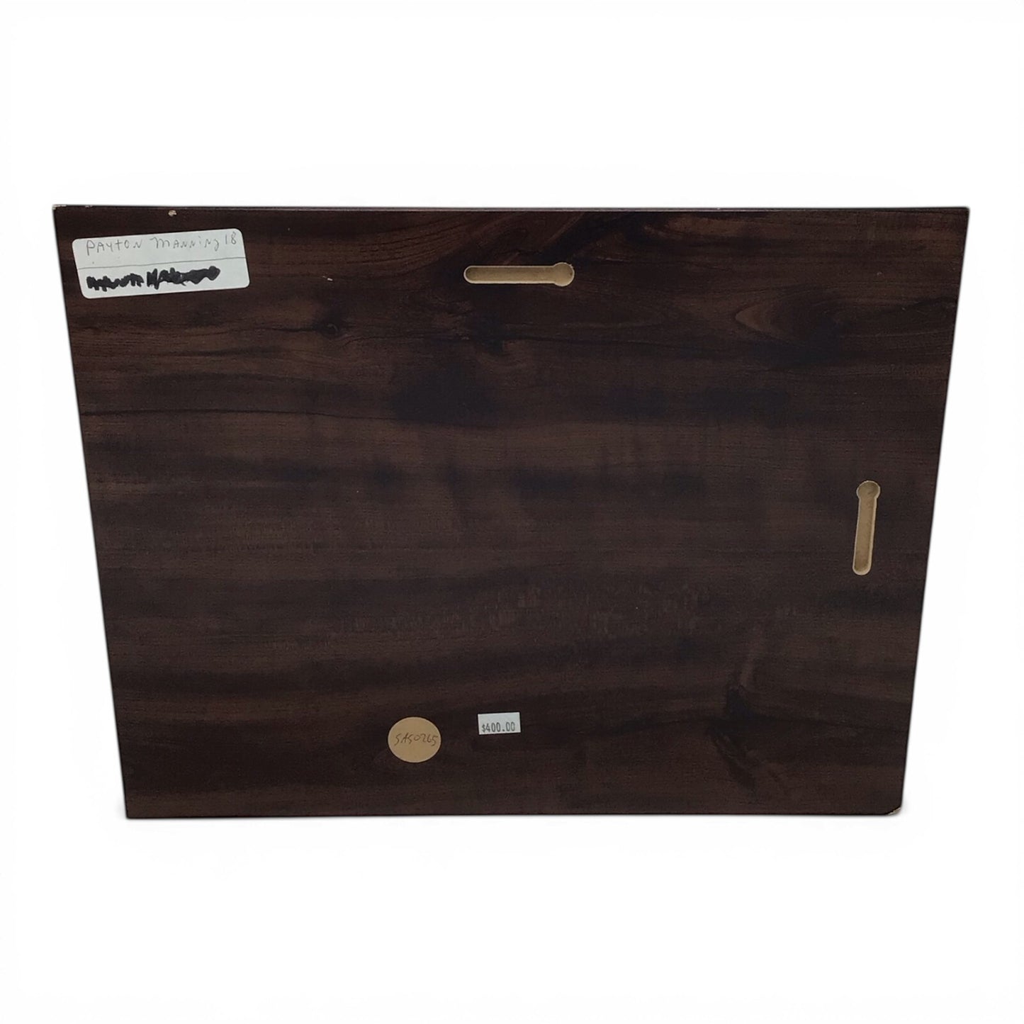 Peyton Manning Signed Photo Plaque - Authenticate