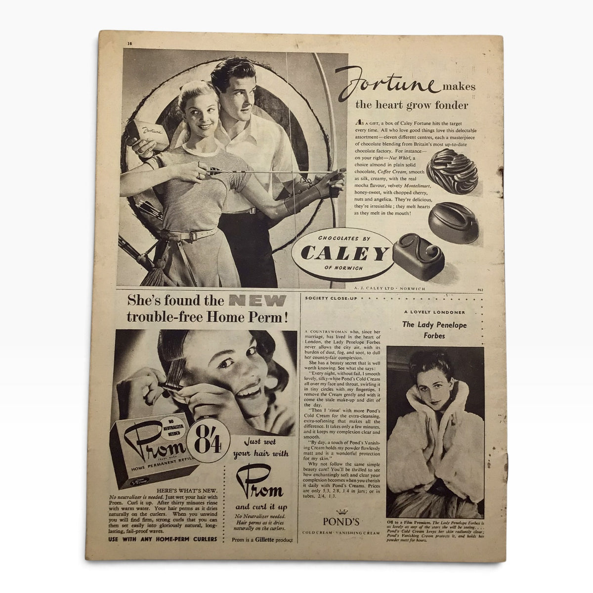 Vintage 1952 Picture Show & Film Pictorial British Film Magazine Set - 3 Issues