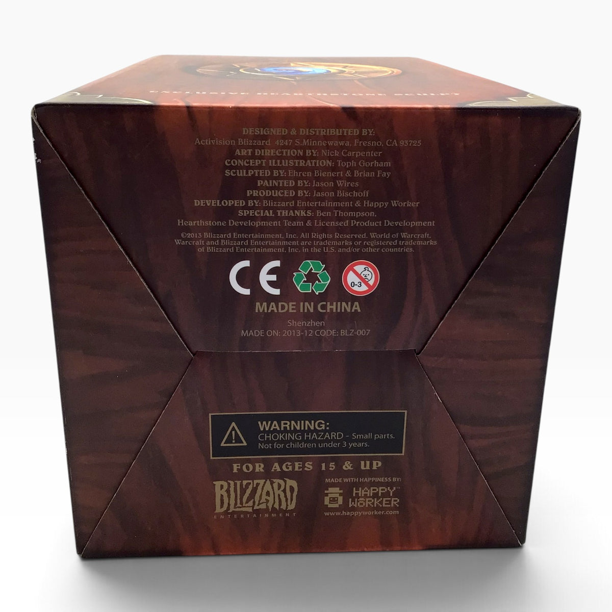 2013 Blizzard Employee Exclusive Glowing Hearthstone Sculpt – Holiday Gift with Original Box