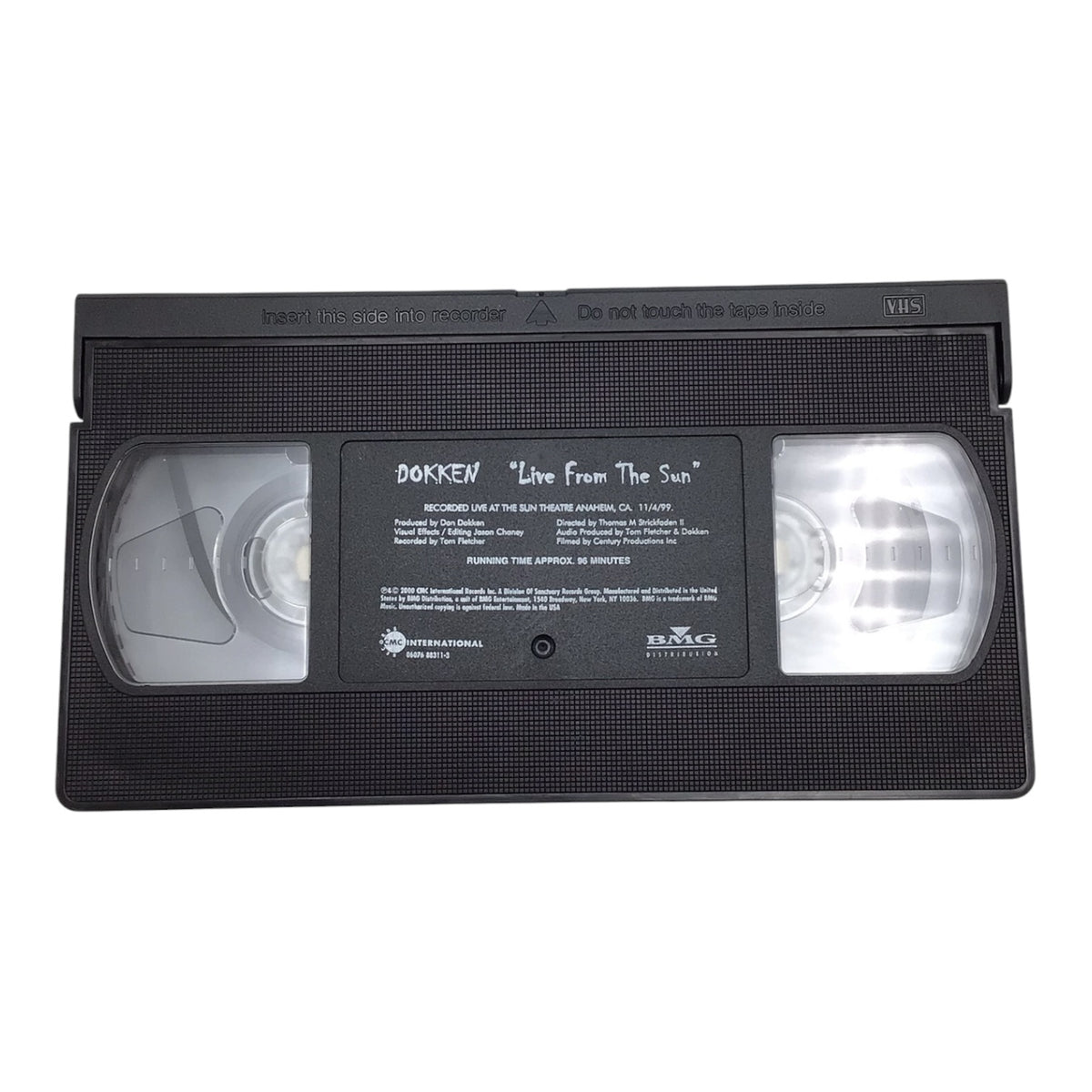 Dokken Live from the Sun VHS Tape