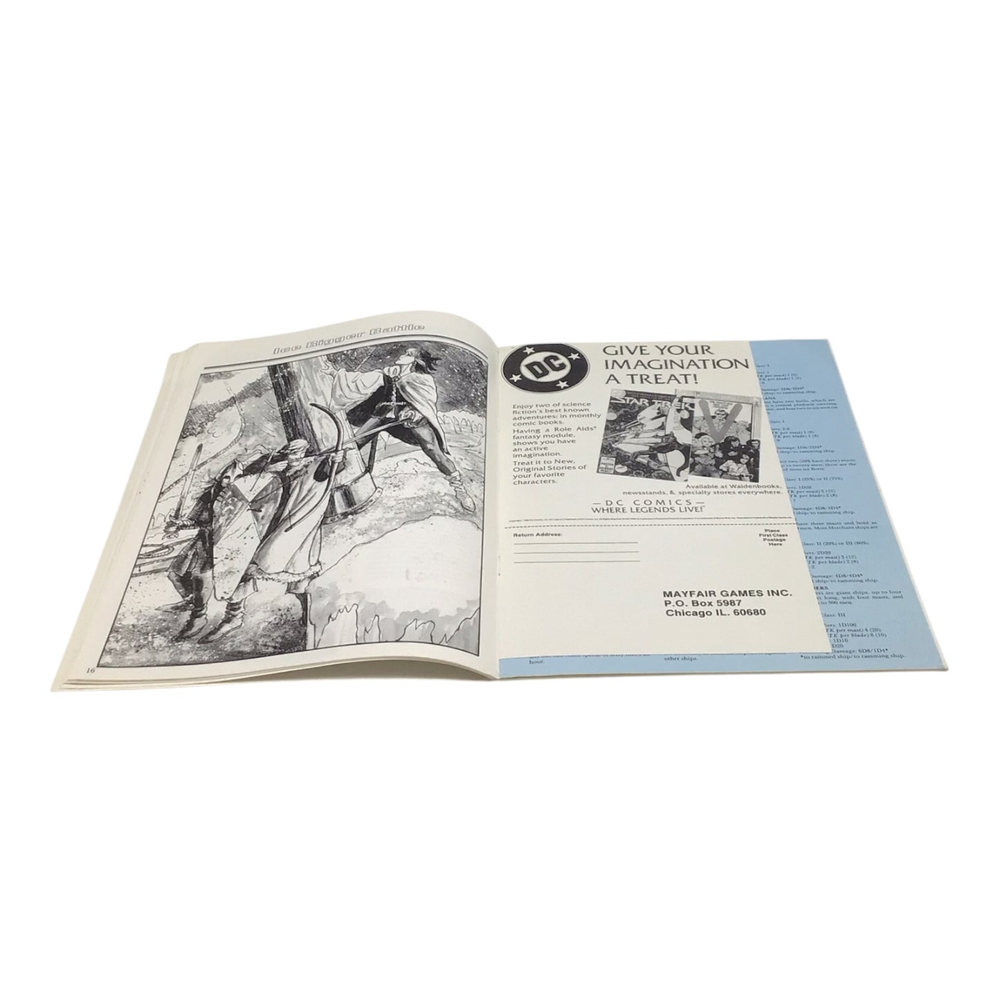 Advanced Dungeons & Dragons Role Aids Ice Elves (1985)